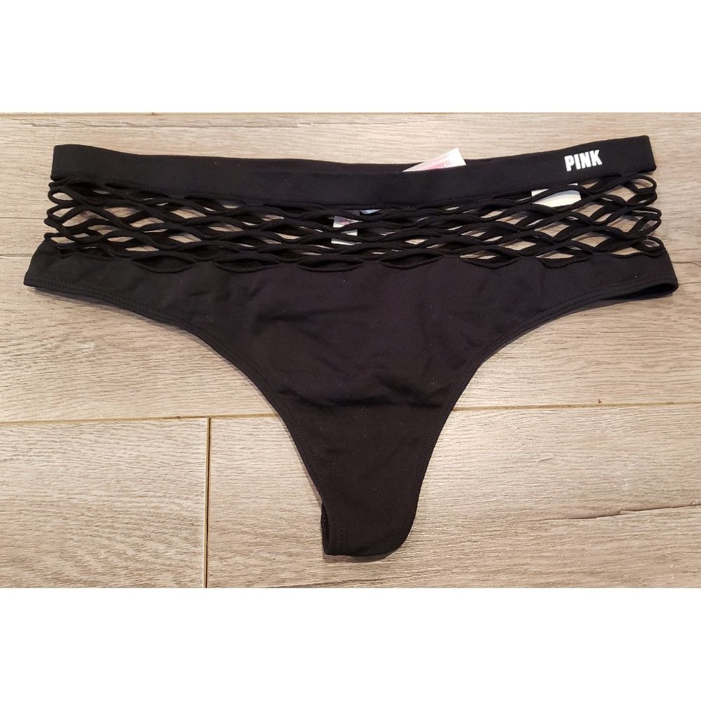 PINK High-Waist thong SZ S